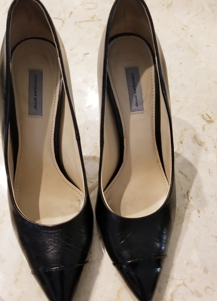 Classiques Entier leather pump stilletto 4"